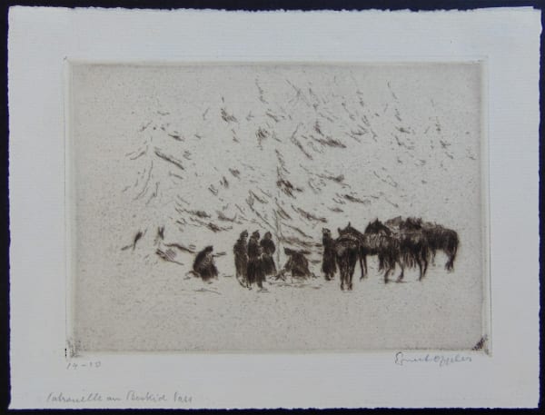 ERNST OPPLER, At Beskid Pass | Am Beskid Pass, ca. 1920