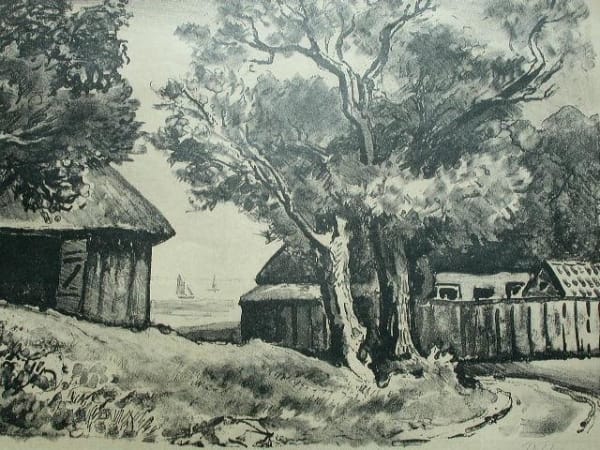 JEAN PAUL KAYSER, Going Bathing / Gehoft am Badden