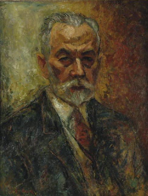 ISSACHAR RYBACK, Portrait of a Man, ca. 1925-1935