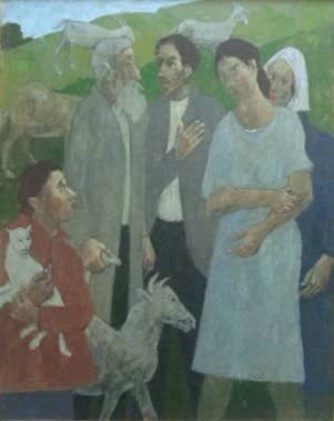 GREGOIRE MICHONZE, The Shepherd and the Village Folk, 1961