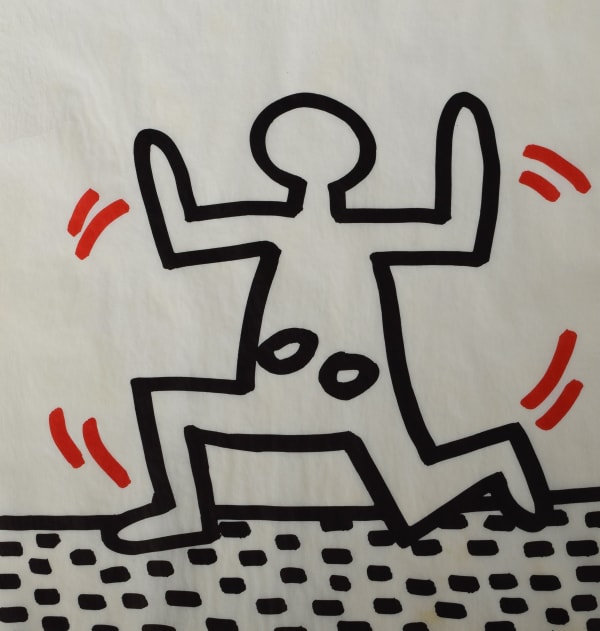 KEITH HARING, Composition V, from: Bayer Suite, 1982