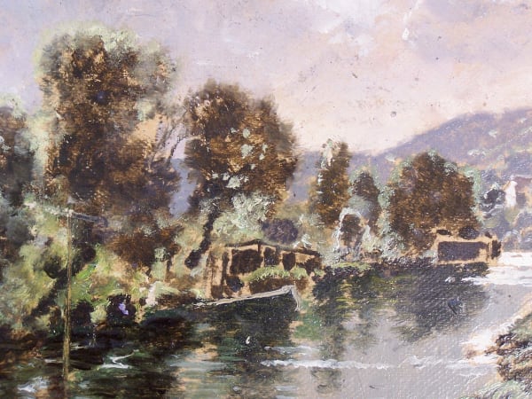 KARL HEFFNER, River Landscape