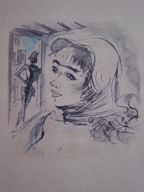 ANDRE DIGNIMONT, Nostalgie de Paris, 1946