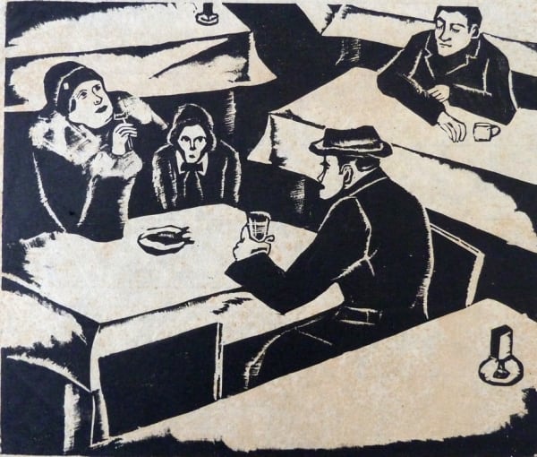 JACOB EISENSCHER, Bar Scene, 1919-1925
