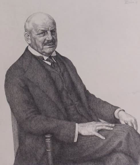 PATRICK VON KALCKREUTH, Man Sitting, 1915