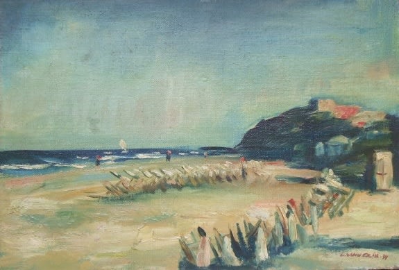 LUDWIG SCHWERIN, Sea Shore, 1934