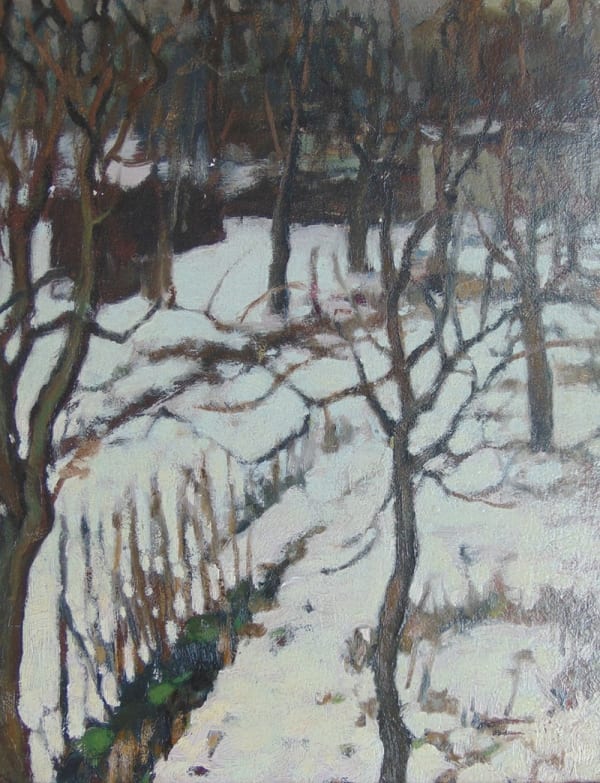 ALEXANDER ALTMANN, Snowy Undergrowth | Sous Bois Enneigé