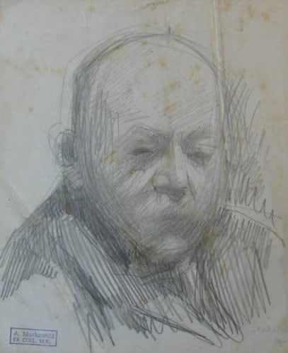 ARTUR MARKOWICZ, Portrait of an Old Man