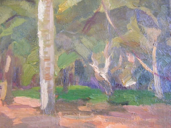 ELIE PAVIL, Park in Marrakesh, 1937