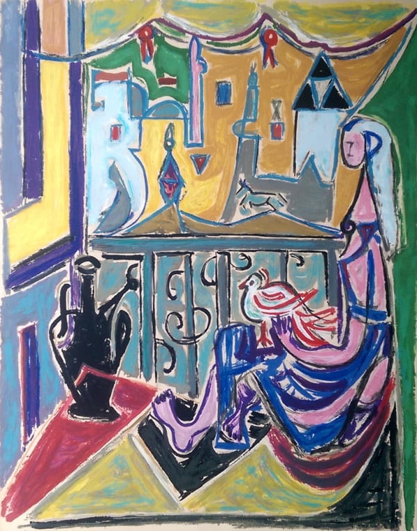 PINCHAS ABRAMOVICH, On the Balcony