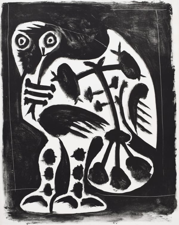 PABLO PICASSO, The Great Owl | Le grand hibou, 1948