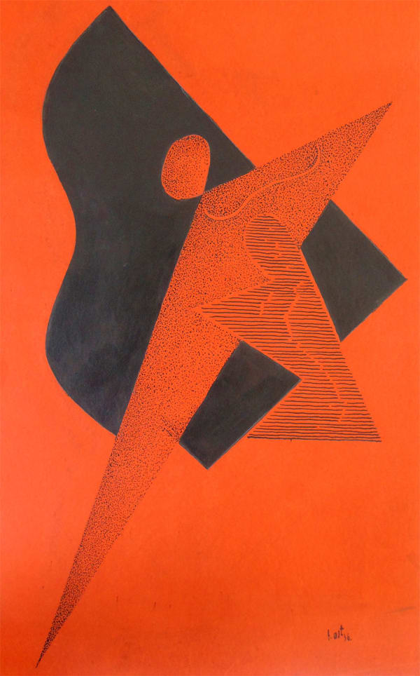 FRANCISZEK OST, Abstract Figure, 1936