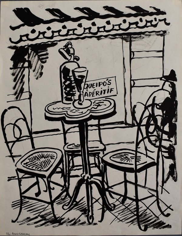 GEORGE GROSZ, The Radio General, 1937