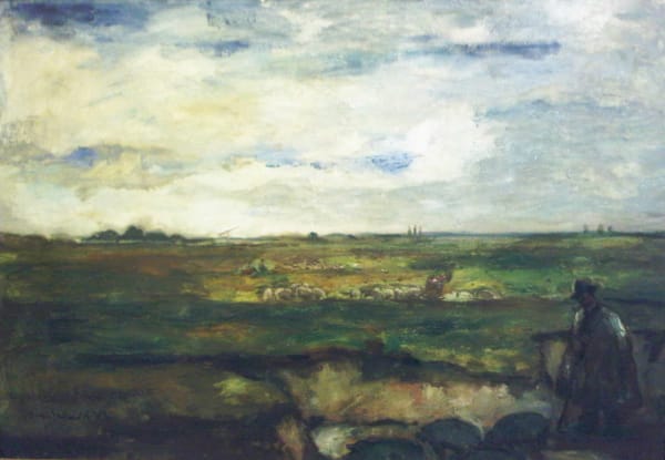 BELA IVANYI GRÜNWALD, Disznópásztor / The Shepherd, circa 1922-25, 1922