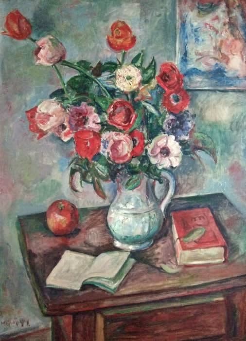 MAURICE MENDJISKY, Interior and Flowers