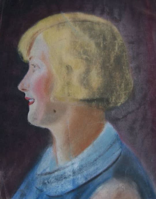 RICHARD GEIGER, Portrait of a Blond Woman.