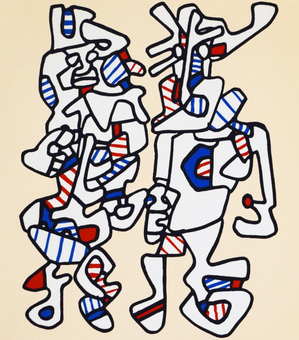 JEAN DUBUFFET, Courtship, from: Herne’s Notebook | Parade Nuptiale: Cahiers de l’Herne, 1972/73