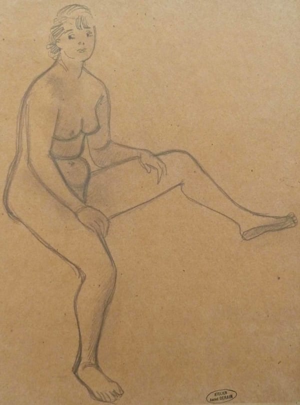 ANDRÉ DERAIN, Sitting Nude