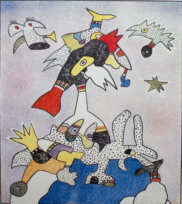 OTMAR ALT, Surreal Creatures, 1974