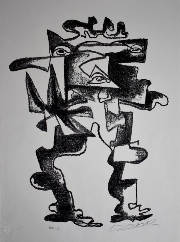OSSIP ZADKINE, The Multiple Gaze, from: The Hills | Le regard multiple: Les collines, 1966