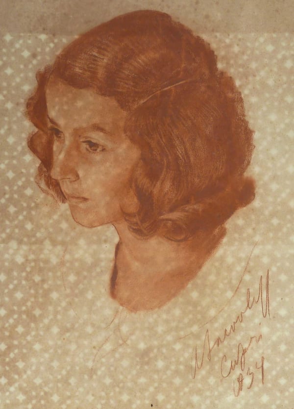 IACOVLEFF YAKOVLEV, Portrait of a Girl, 1934