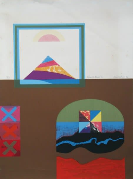 PETER MATTHEWS, Deja Vu Landscape, 1974