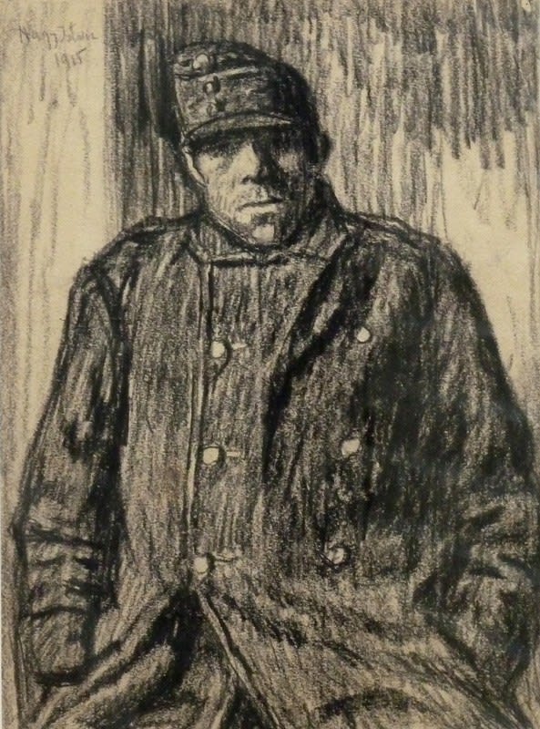 NAGY ISTVAN, Portrait of a Soldier, 1915