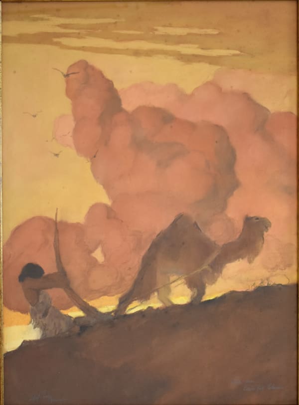 ABEL PANN, Study for Cain was a Plowman | Étude pour Caïn fil laboureur,