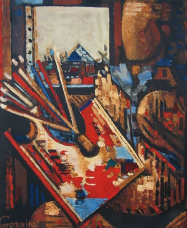 MARCEL GROMAIRE, The Painter / Le Peintre, 1943
