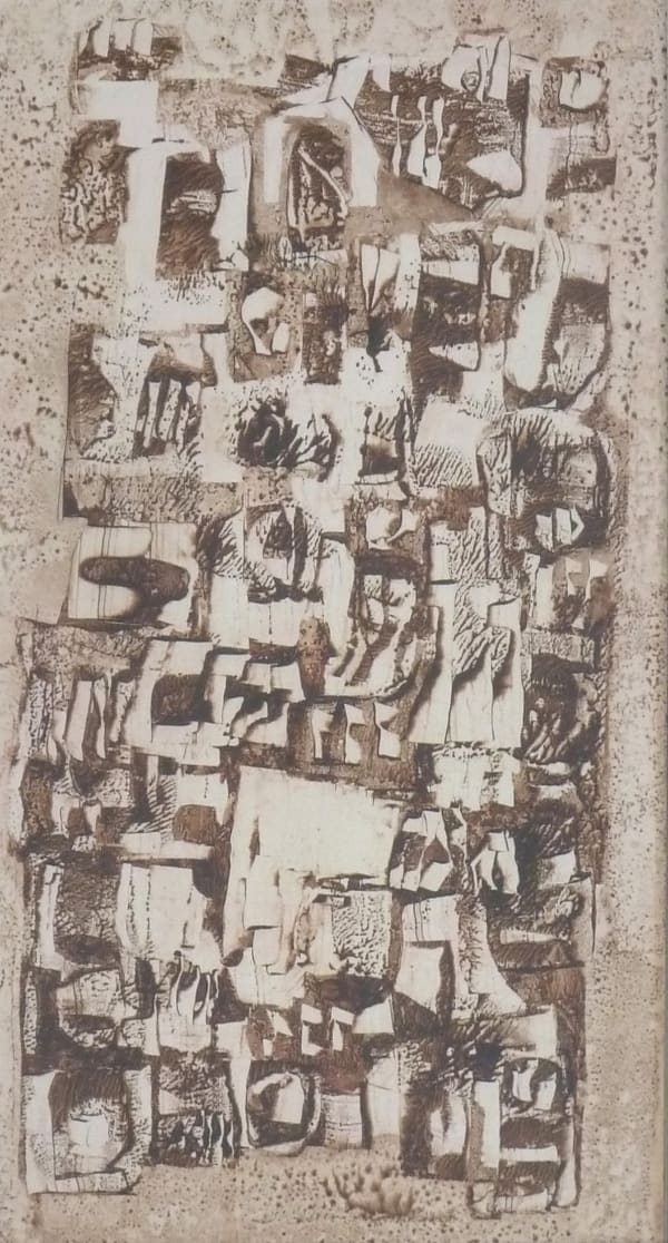 LILI ORSZAG, Brown Abstraction - The Walls