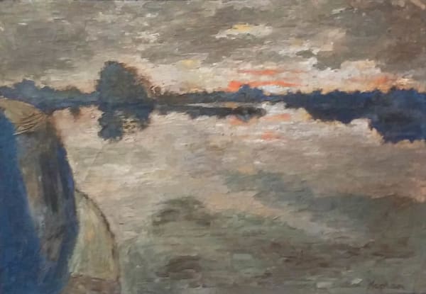 ANATOLI KAPLAN, River Landscape.