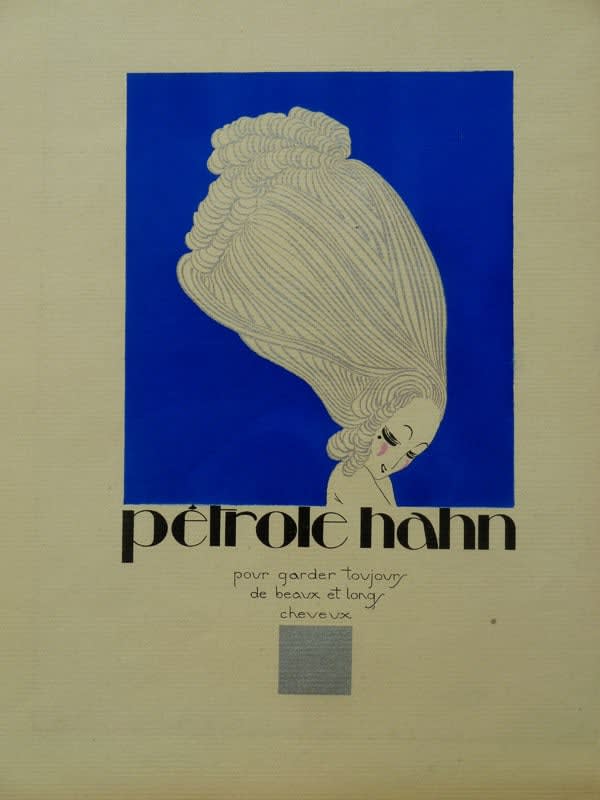 CHARLES MARTIN, Petrole Hahn from Les Feuillets d'Art, 1920