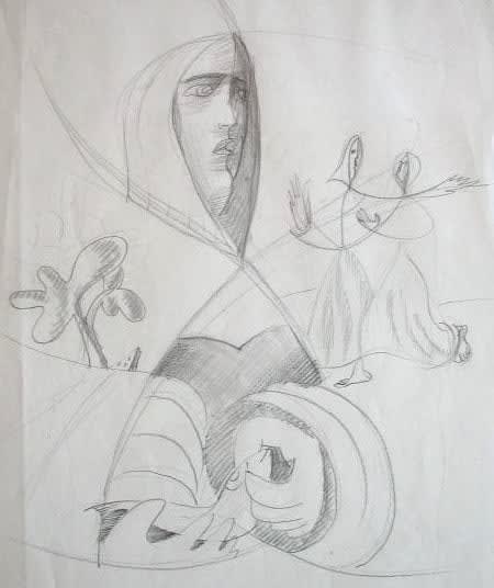 LEOPOLD SURVAGE, Femmes et Paysage / Woman and Landscape, 1936