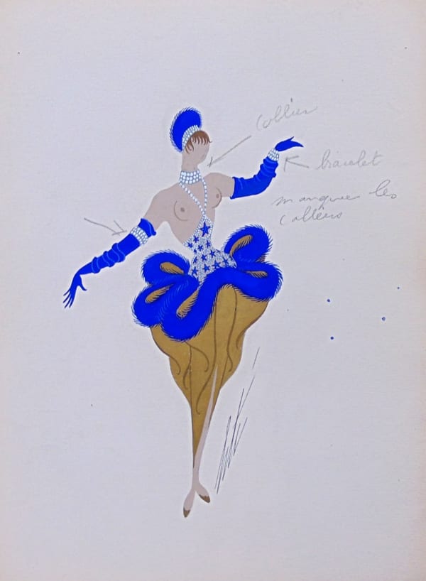 ERTÉ, A Star of Hollywood II | Une Etoile de Hollywood II, ca. 1920