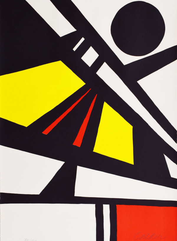 ALEXANDER CALDER, Untitled, from: Graphic Portfolio University of St. Gallen 1963-66 | Ohne Titel: Grafikmappe Hochschule St. Gallen 1963-66, 1967