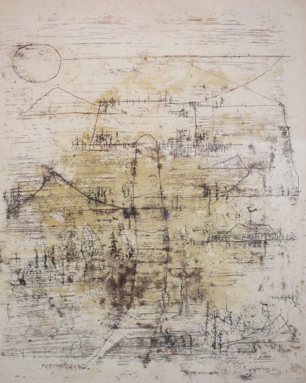 ZAO WOU-KI, The Stairs | L’escalier, 1951