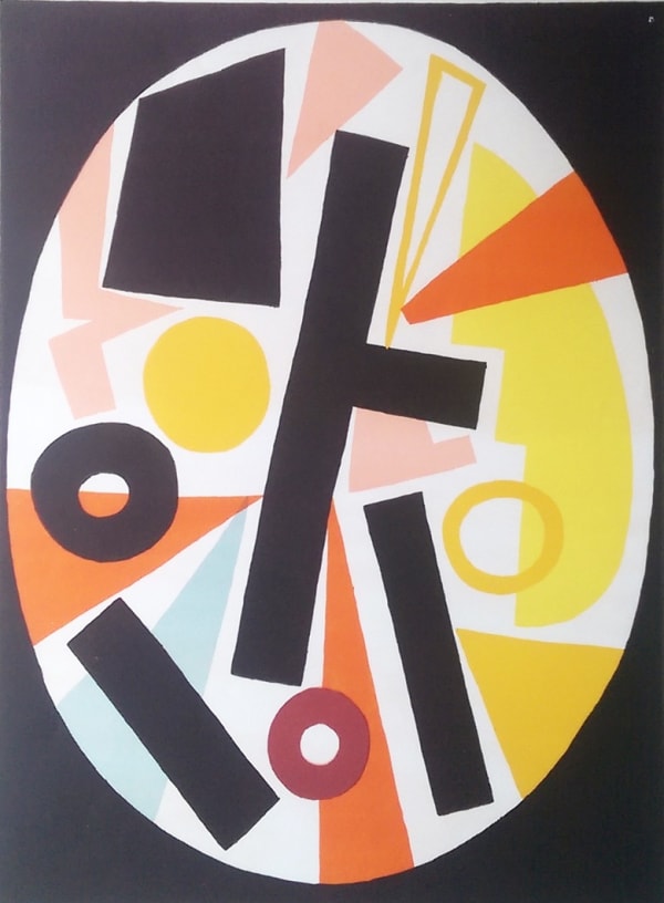 YONA LOTAN, Oval Composition