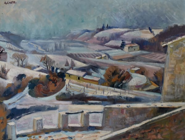 ANDRÉ LHOTE, Mirmande under Snow / Mirmande sous la neige, 1933