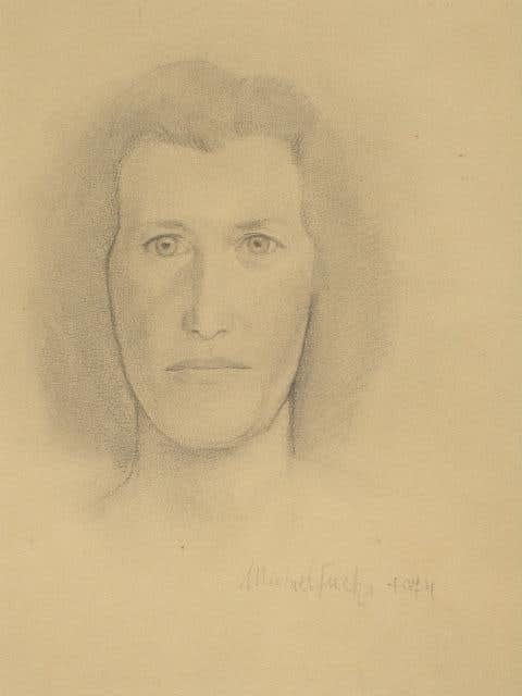 MICHAEL FUCHS, Portrait, 1974