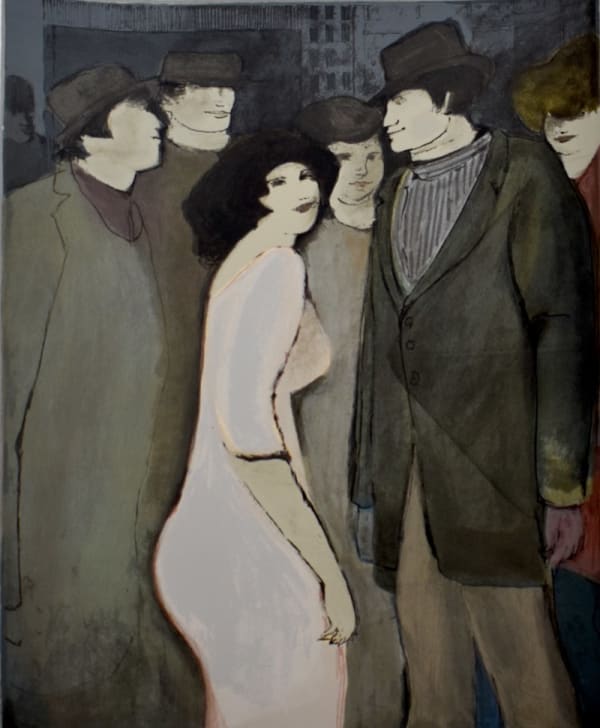 DAVID SCHNEUER, Café, 1980