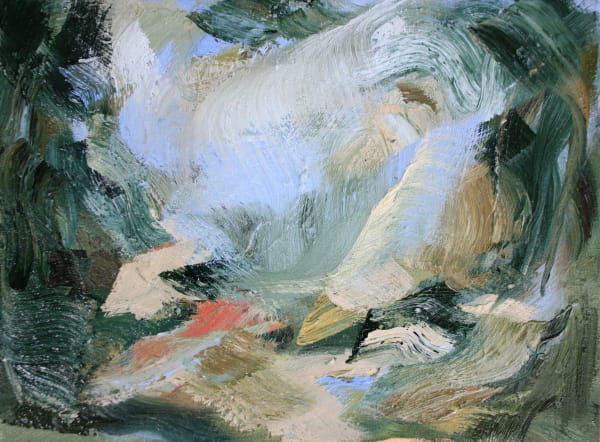 Megan Baker, Landscape study no.4 (Natoire), 2022