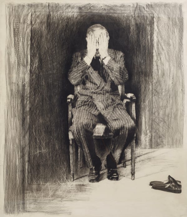 Clare Shenstone, Seated Man: Malcolm, 1984