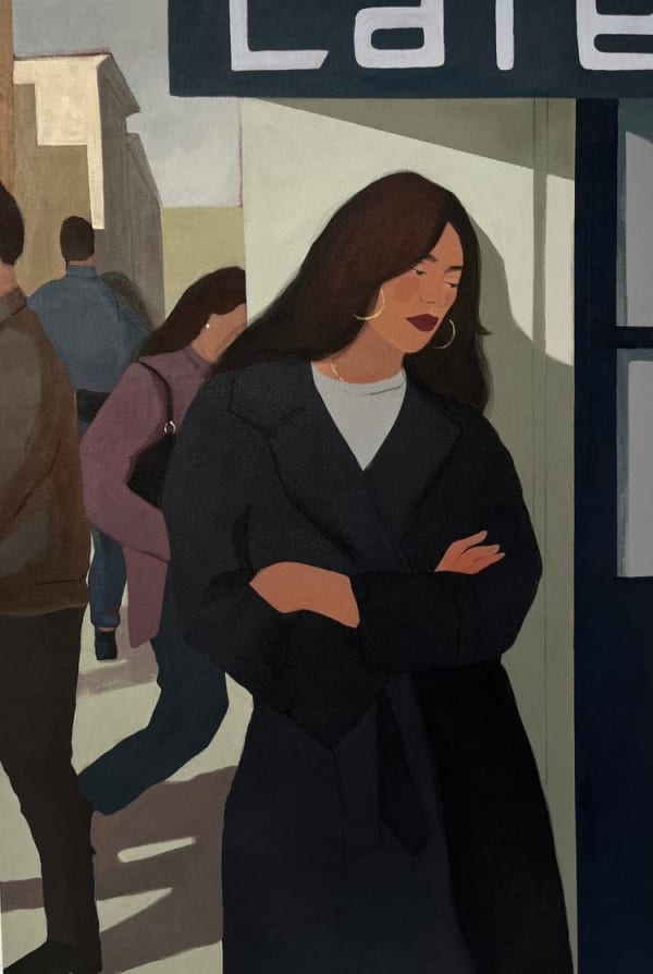Jenya Datsko, Around the Corner, 2023