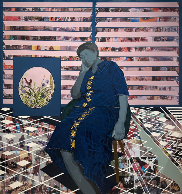 Emma's Mum, Carmen Photographed at Home in London