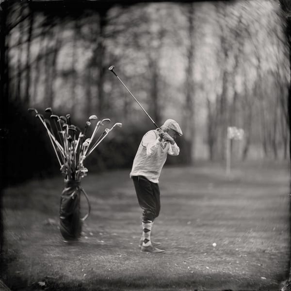 Alex Timmerman's Collodion wet plate print Gilman Contemporary Gallery photography