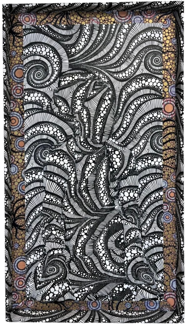 alia ali photograph in fabric wrapped frame yemini bosnian american photographer