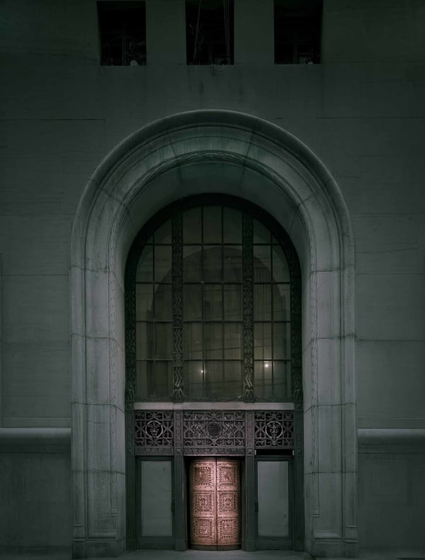 large archway entrance in New York City photograph Michael Massaia