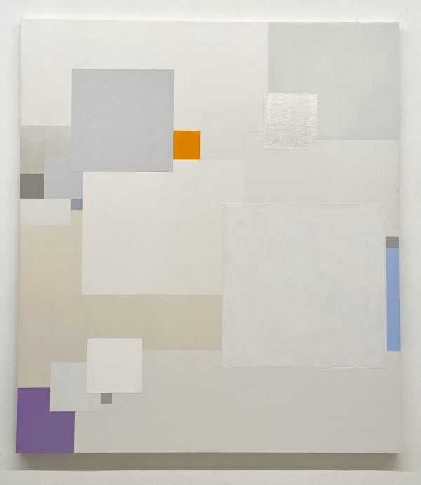 Marco Casentini neutral abstract painting