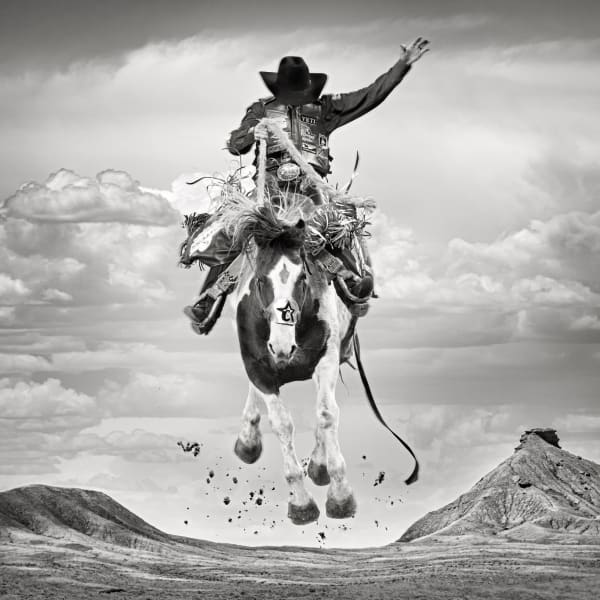 Aurora black and white photograph Wrubel