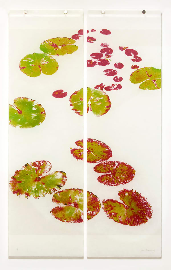 red and green lily pad photo by Eisenberg